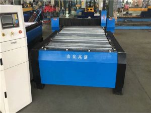 China Plasma die van Huayuan 100A CNC Machine 10mm Plaatmetaal snijden