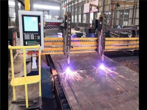 Dubbele aandrijving CNC-plasmasnijmachine H-balk productielijn Hypertherm CNC-systeem