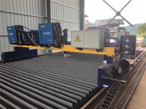 Dubbele aandrijving CNC-plasmasnijmachine voor het snijden van massief stalen H-balk productielijn