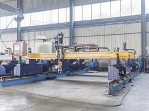 Intelligent Gantry type cnc metalen plaat snijmachine automatische plasma- en vlamsnijmachines