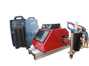 draagbare cnc-snijmachine voor plasma, gas, vlammen en zuurstofmetalen platen met THC